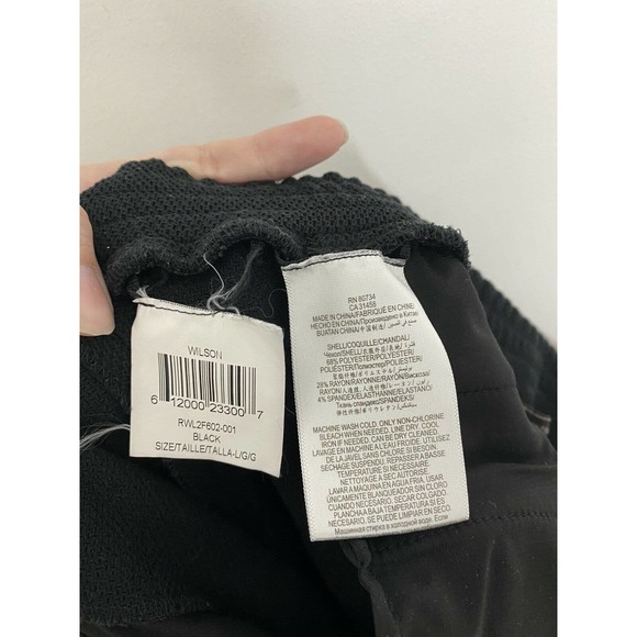 BCBG MAX AZRIA BLACK WILSON PULL ON TROUSER Pockets SIZE Large D4 - Picture 4 of 5